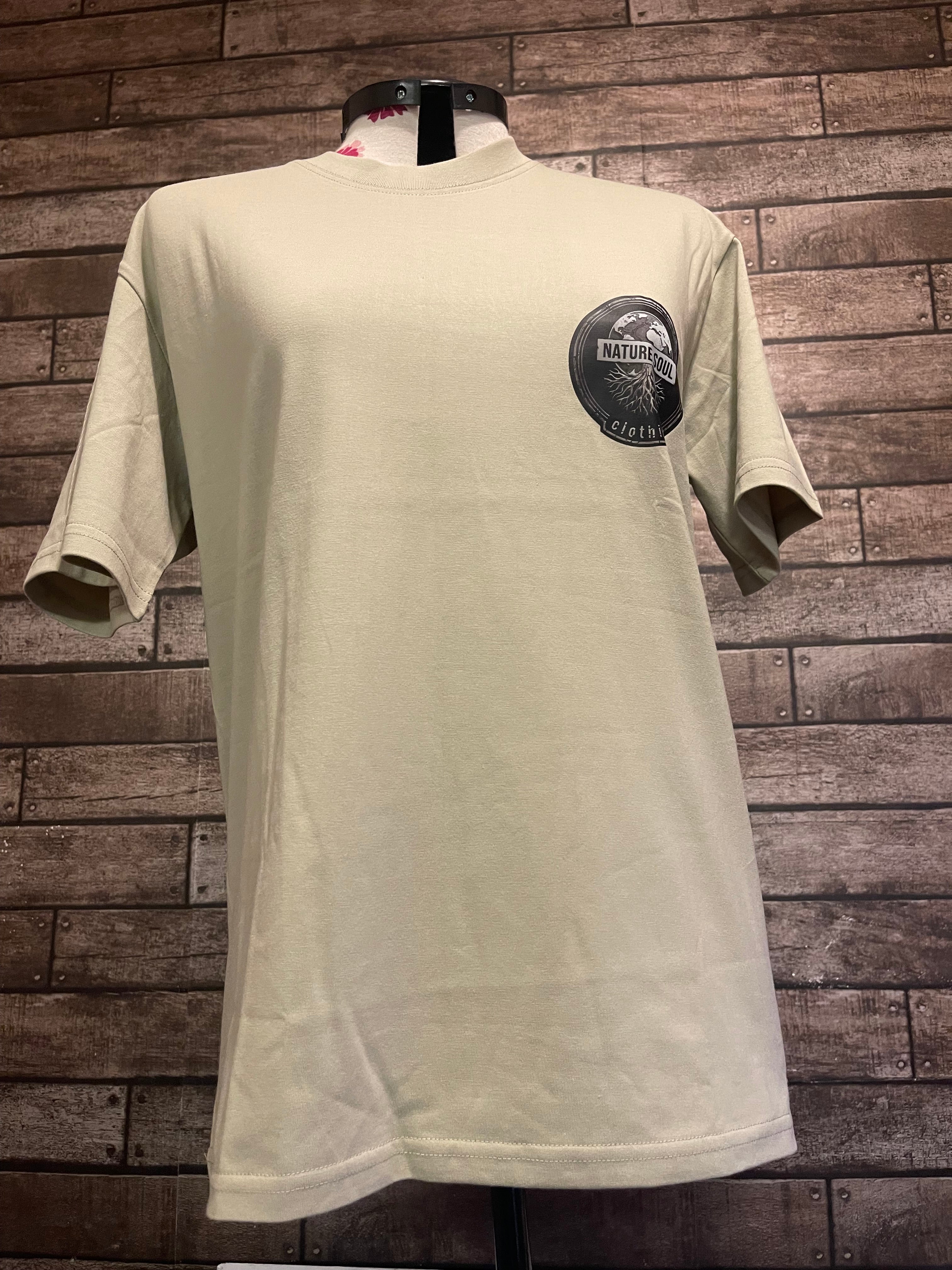 Green nature soul mystical back logo