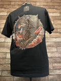 Black nature soul red back logo