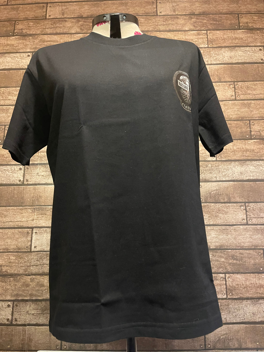 Black nature soul red back logo