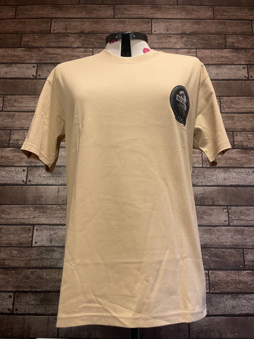 Beige nature soul red back logo