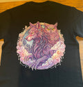 Black Nature Soul T-Shirt Pastel Back Logo