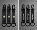 Small nylon metal nature soul keychain